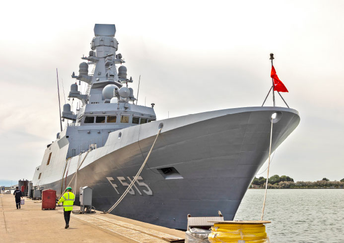 Exclusive Tour Inside İstanbul Naval Shipyard Command, Design Project Office (DPO),  and TCG İstanbul Frigate