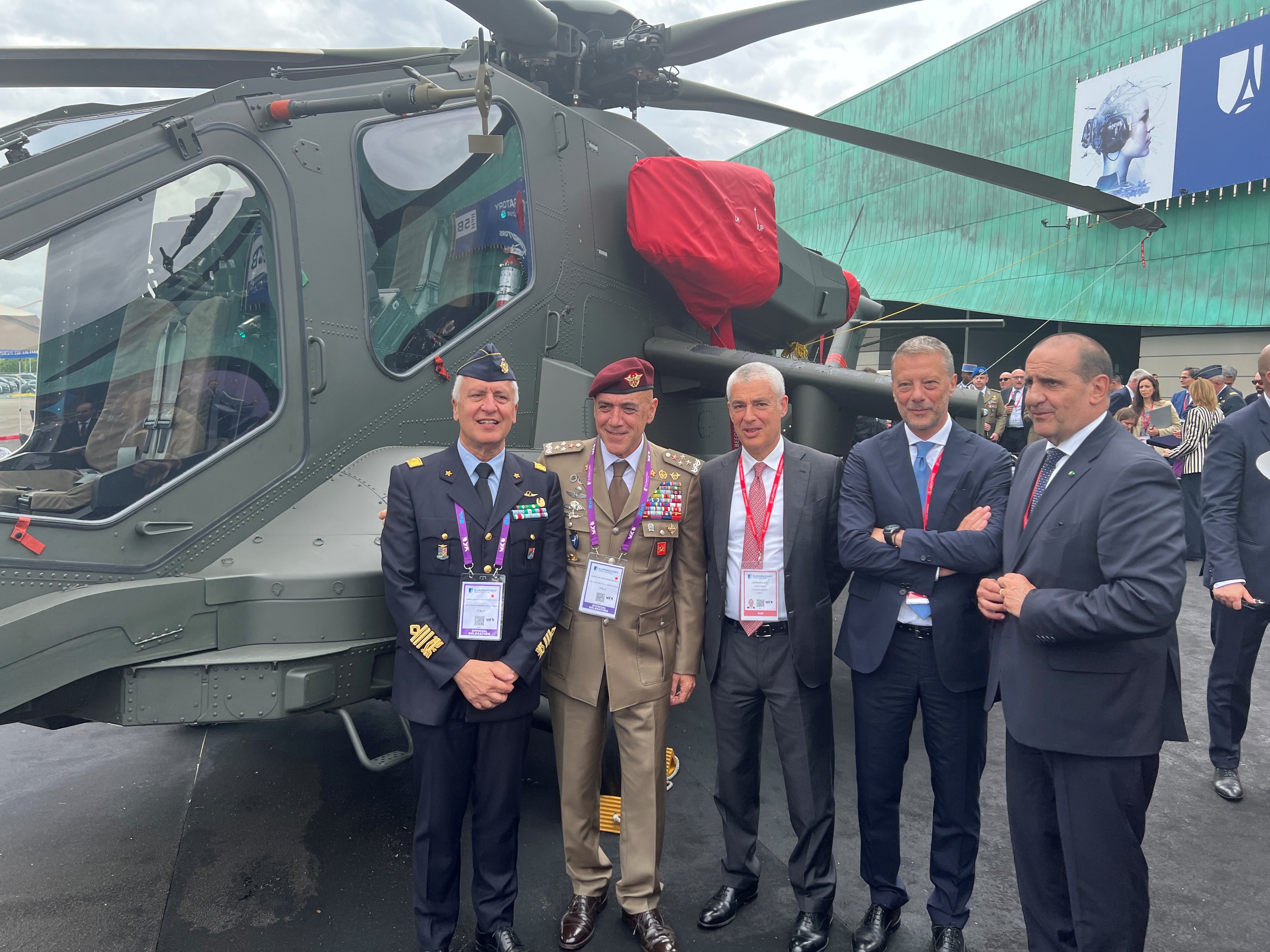 Leonardo Showcases AW249 Helicopter’s Next-Gen Design and Capabilities at Eurosatory
