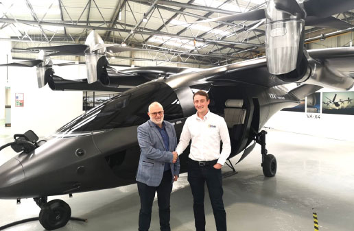 Olsen Actuators and Drives provides primary flight control actuation systems to Vertical Aerospace for prototype eVTOL aircraft