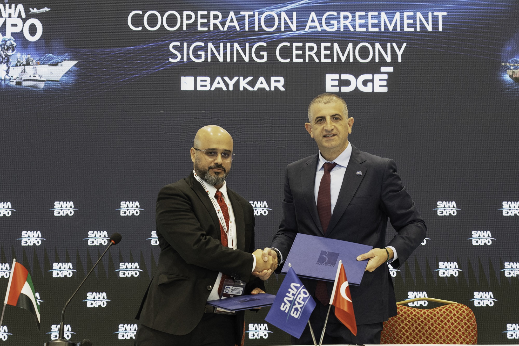 EDGE and BAYKAR Forge Strategic Partnership at SAHA 2024 to Drive UAS Advancements