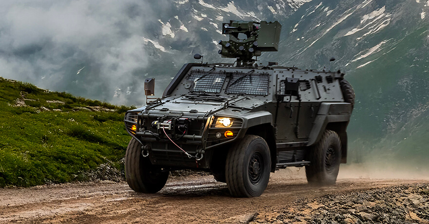 Otokar Signed an 857 Million Euro Contract to Deliver COBRA II 4x4 armored tactical light vehicles to Romanian MoD