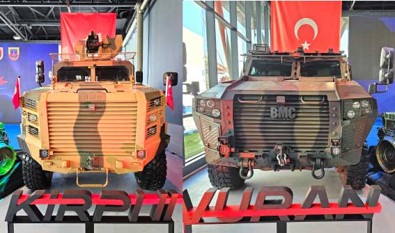 BMC Delivered 100 Armored Vehicles with Domestic Engines to the Turkish Armed Forces and Gendarmerie
