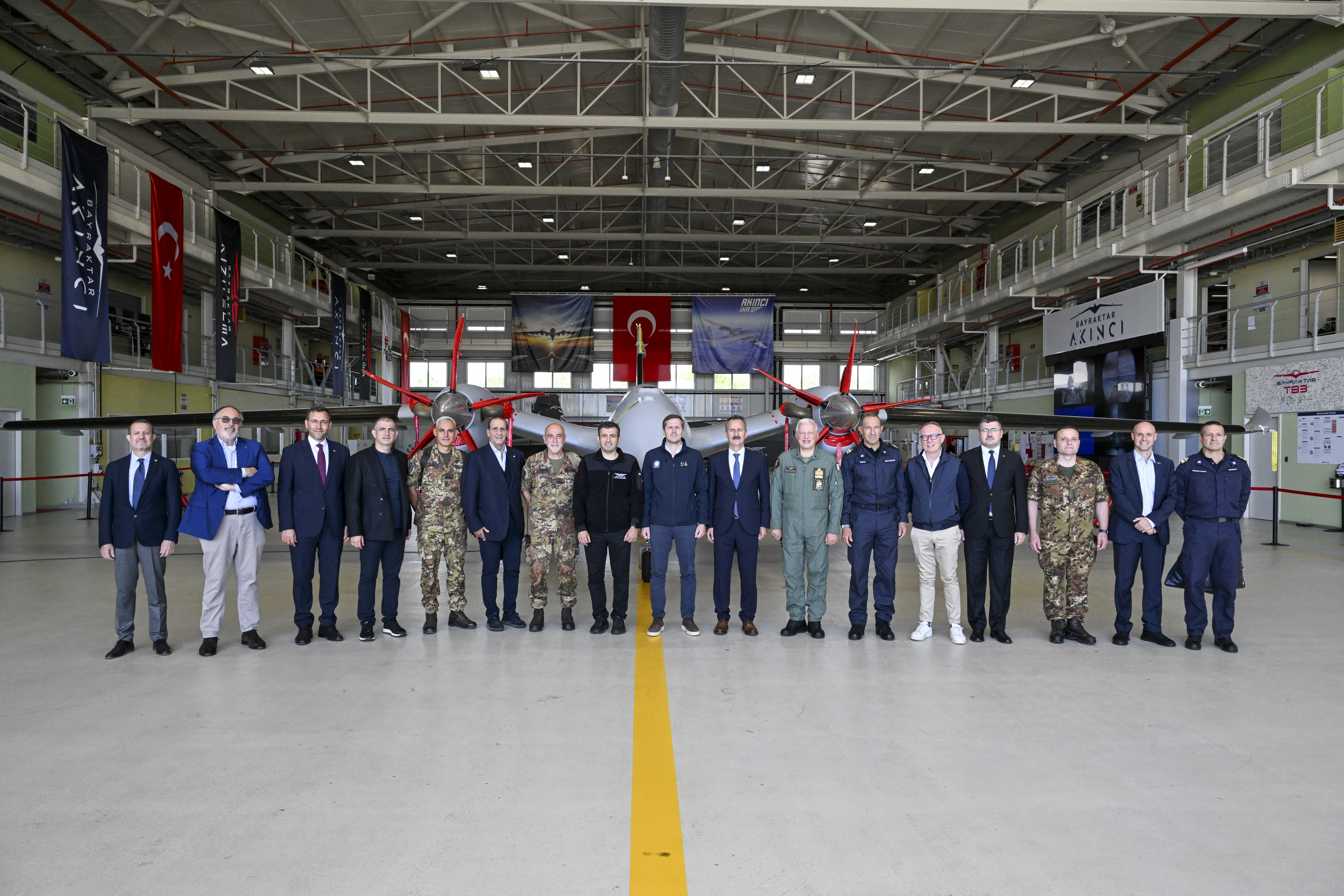 ITALIAN DEFENSE MINISTRY DELEGATION REVIEWS BAYKAR’S TECHNOLOGY ON SITE