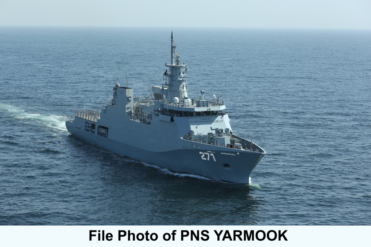 PN SHIP YARMOOK SEIZES NARCOTICS WORTH 972 MILLION USD