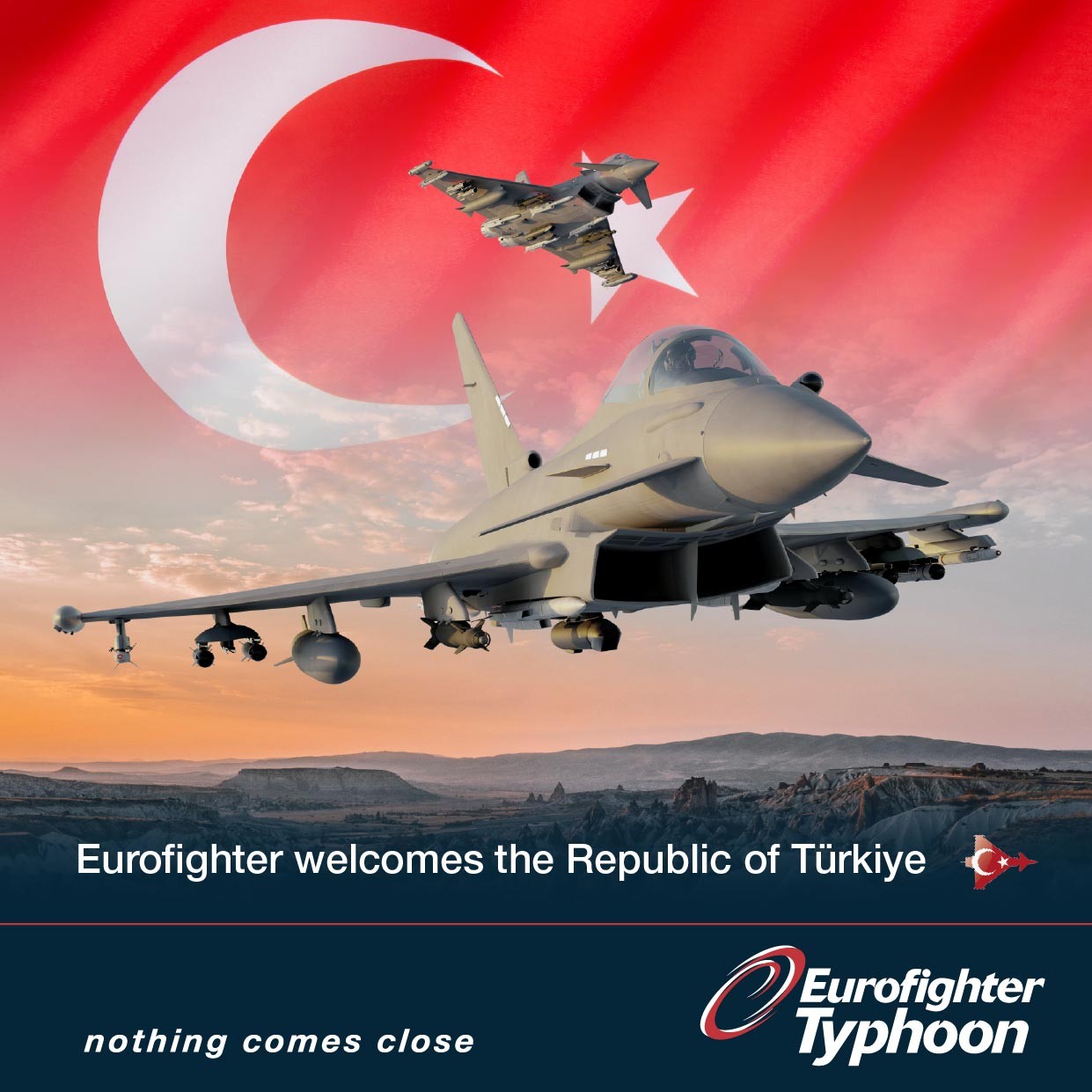 Türkiye, İngiltere ile Eurofighter Typhoon Savaş Uçağı Alımı İçin Tarihi Anlaşma İmzaladı
