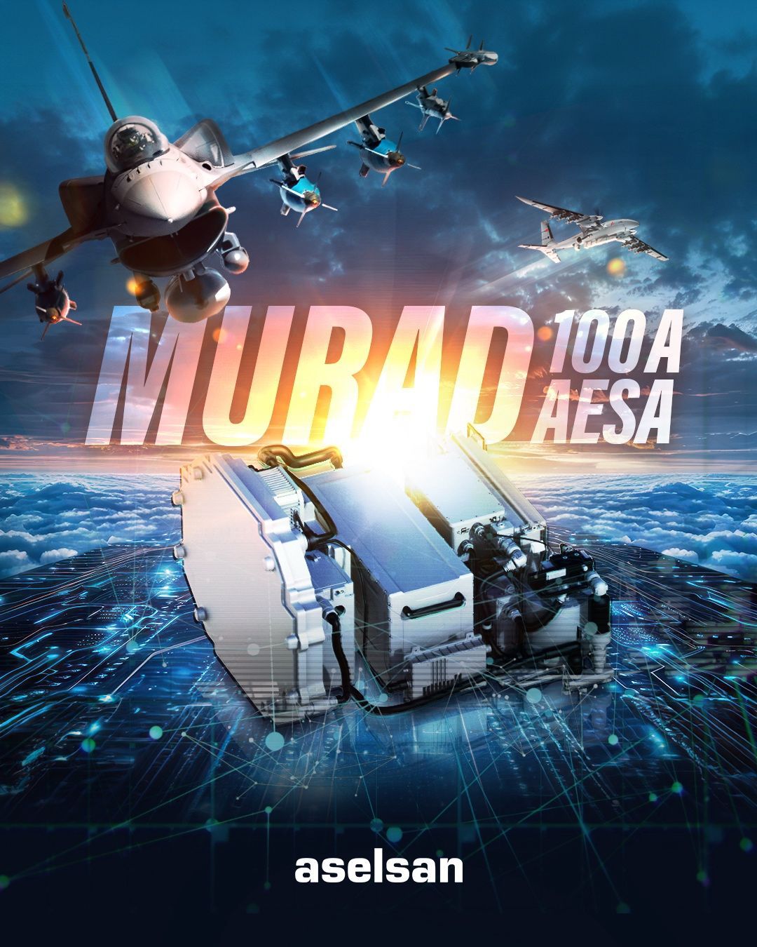 MURAD-100 AESA Radarı ile İlk Hava-Hava Angajmanı Başarıyla İcra Edildi
