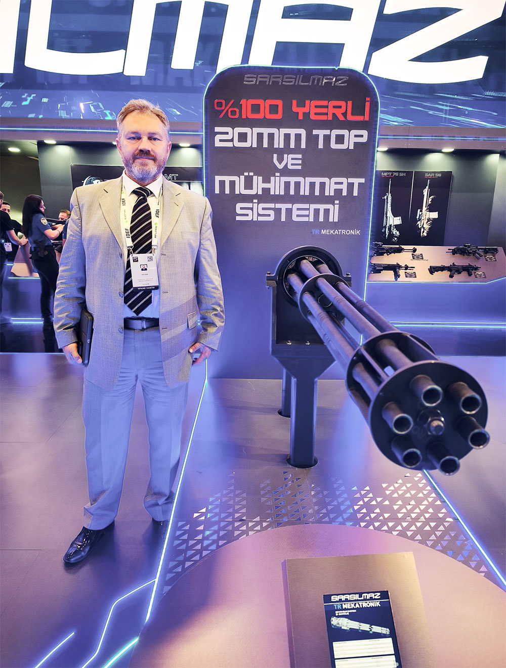 National 20 mm Turreted Gatling Gun System for the T129 ATAK Helicopter