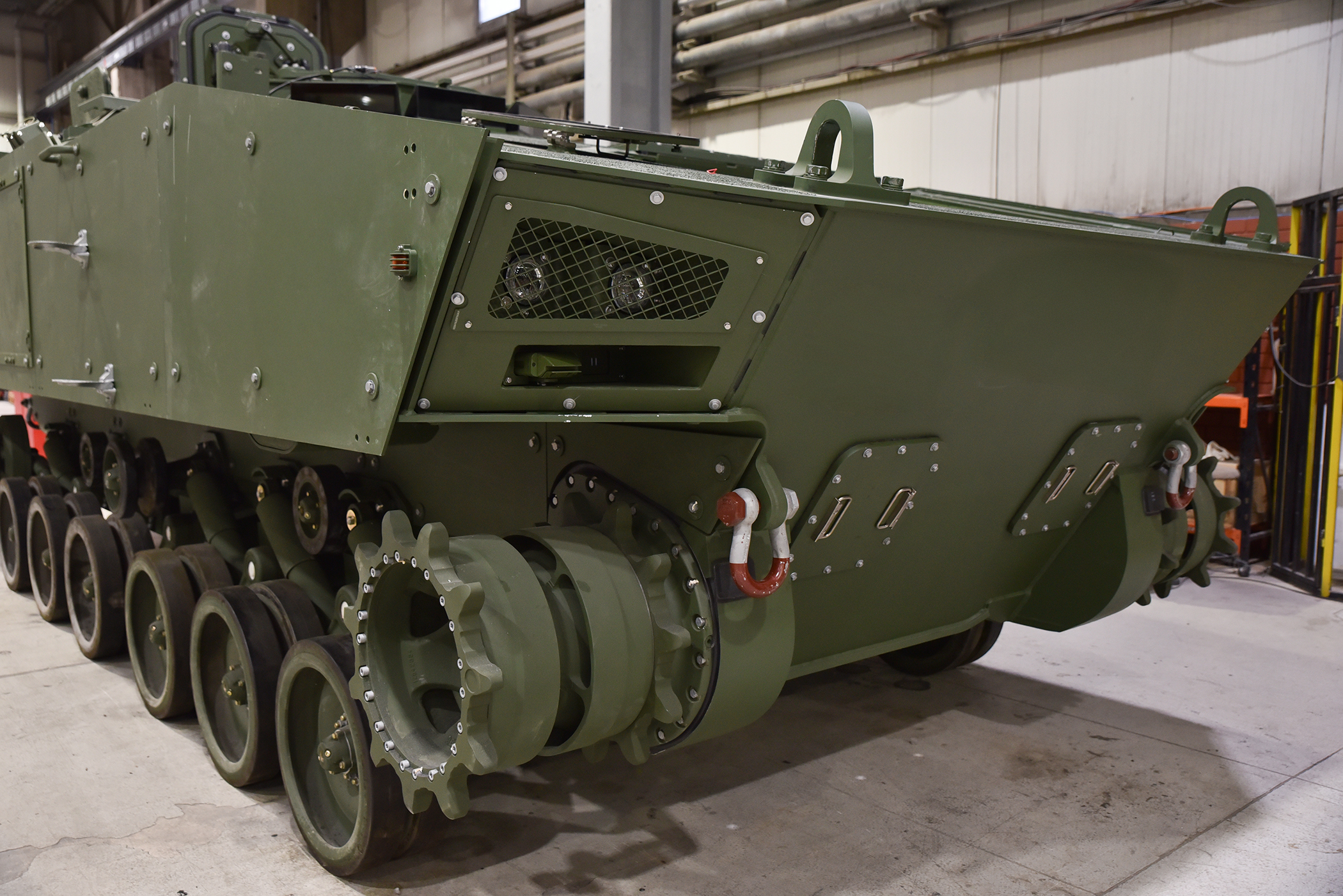 First vehicle production under the FNSS KAPLAN Armoured Personnel Carrier (APC) Program has reached its final stage, with assembly nearly complete.