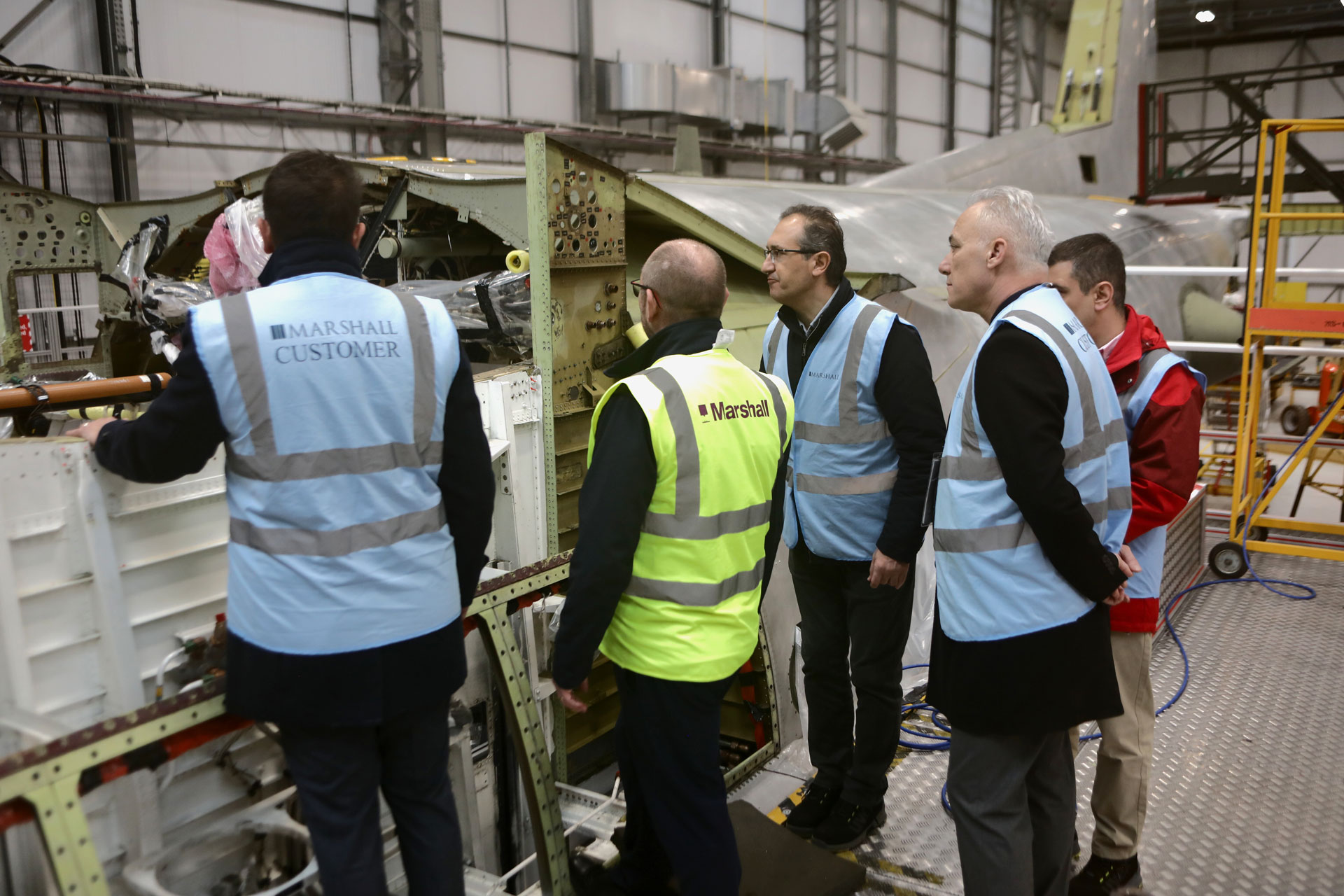 Turkish Air Force Leaders Visit Marshall Aerospace for C-130J Program Update