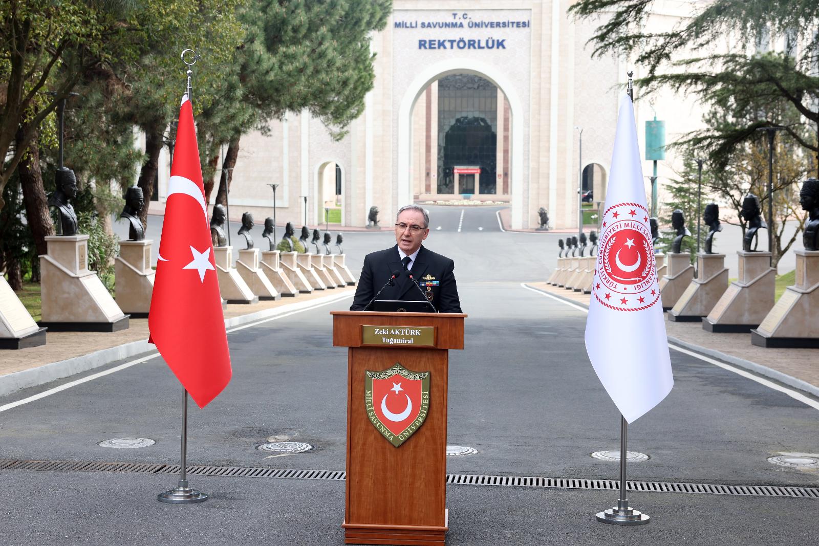 Haftalık Basın Bilgilendirme Toplantısı İstanbul’daki Milli Savunma Üniversitesi Rektörlük Yerleşkesinde Gerçekleştirildi